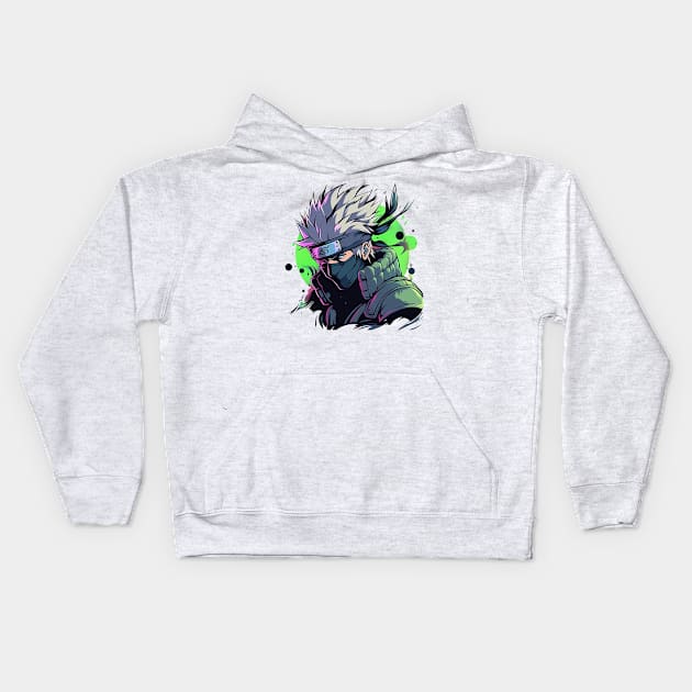 kakashi Kids Hoodie by pokermoment